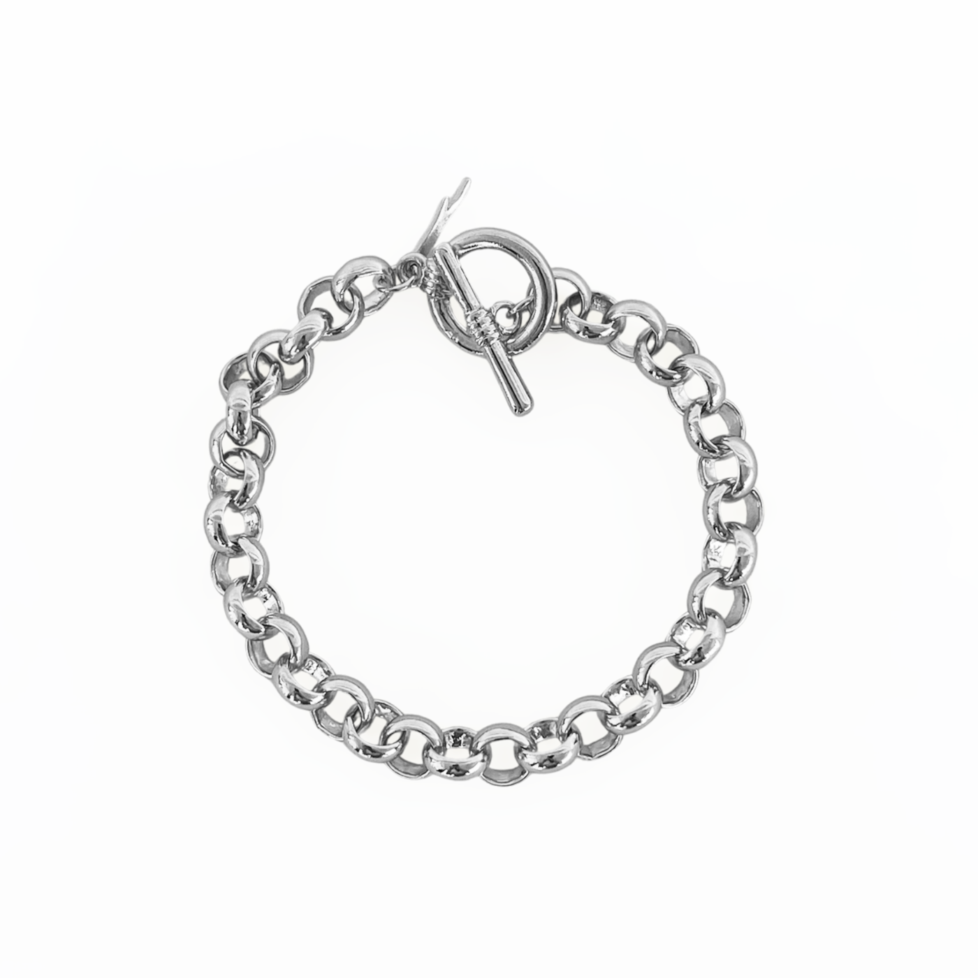 Loop Link Bracelet - Sterling Silver