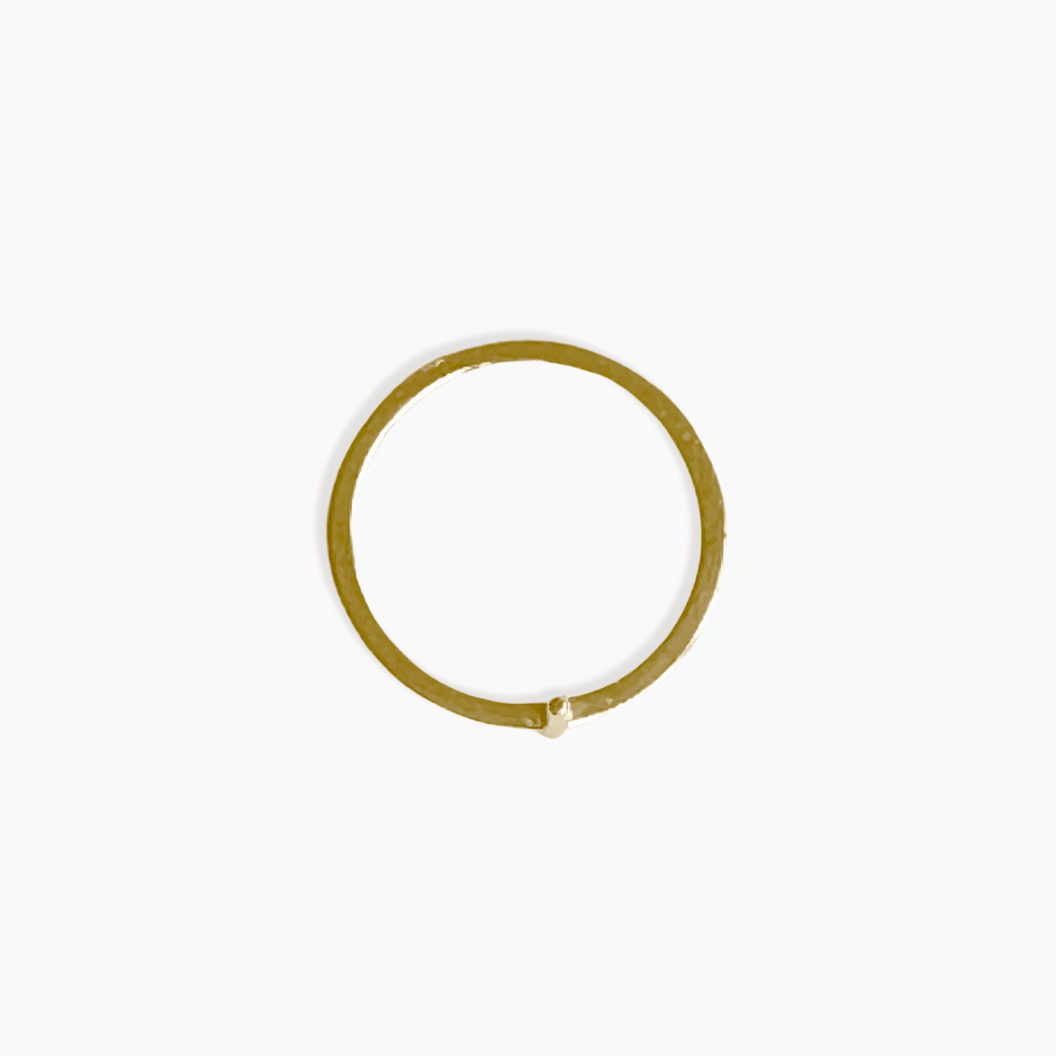 Dainty Cross Ring 14K Solid Gold
