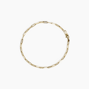 Dainty Links Bracelet 14K Solid Gold