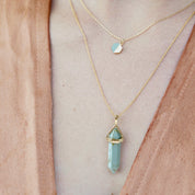 Turquoise Pillar Necklace