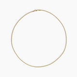 Twisted Chain 14K Solid Gold