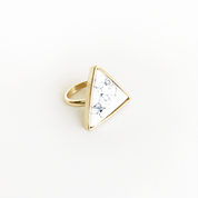 Marble Arrow Ring