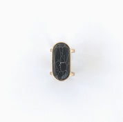 Black Marble Altar Ring