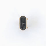 Black Marble Altar Ring