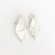 Statement Marble Earrings