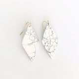 Statement Marble Earrings