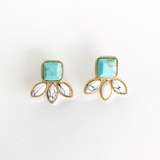 Turquoise Trinity Earrings