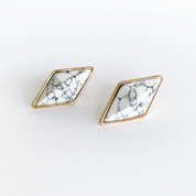 Marble Arrow Studs