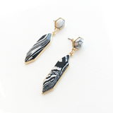 Marble Survivor Earrings