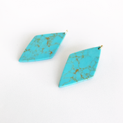 Turquoise Statement Earrings
