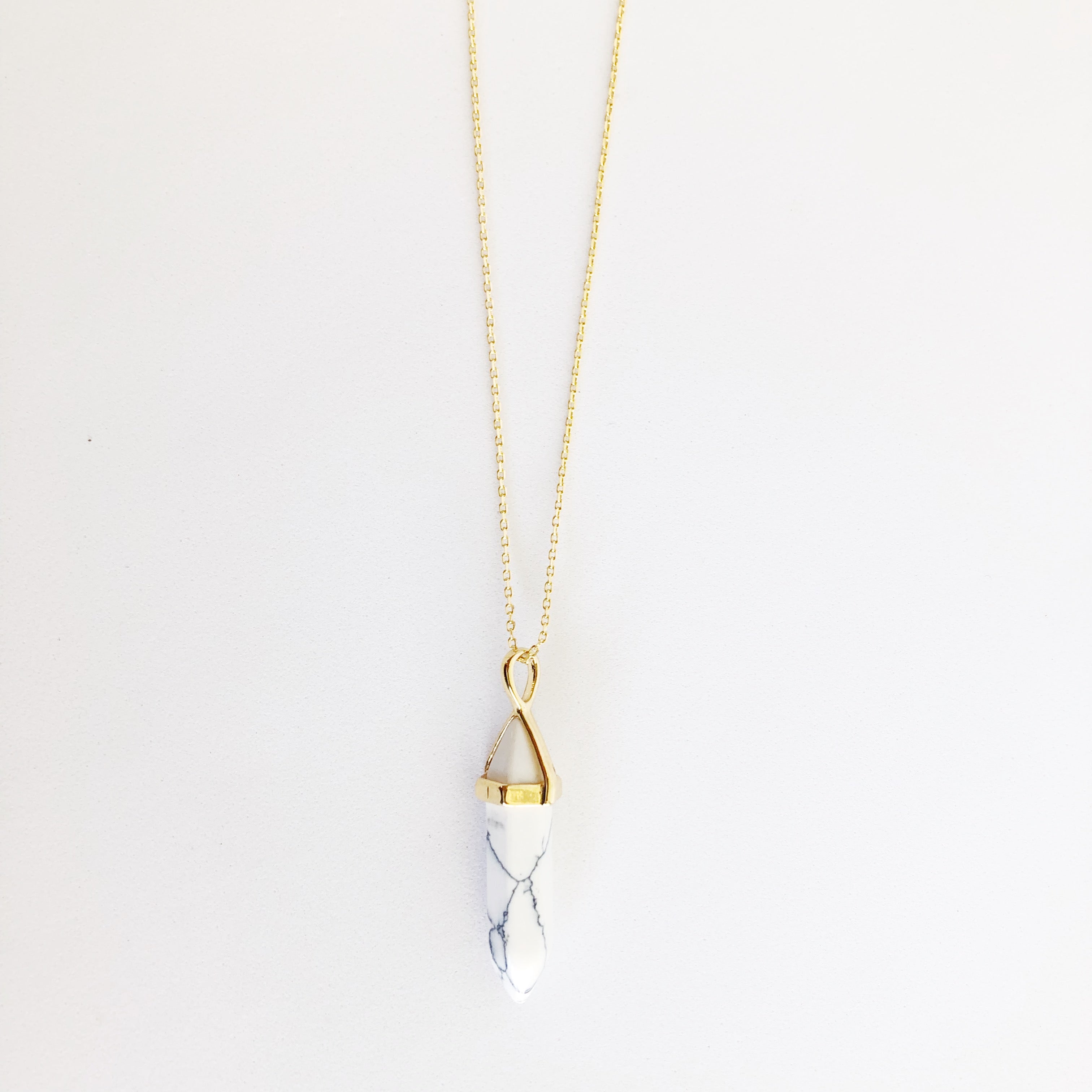 Marble Pillar Necklace