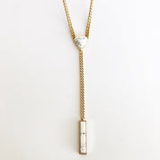 Marble Chain Breaker Necklace