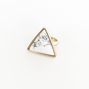 Marble Arrow Ring