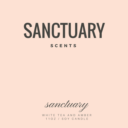 "Sanctuary" 11oz Soy Candle