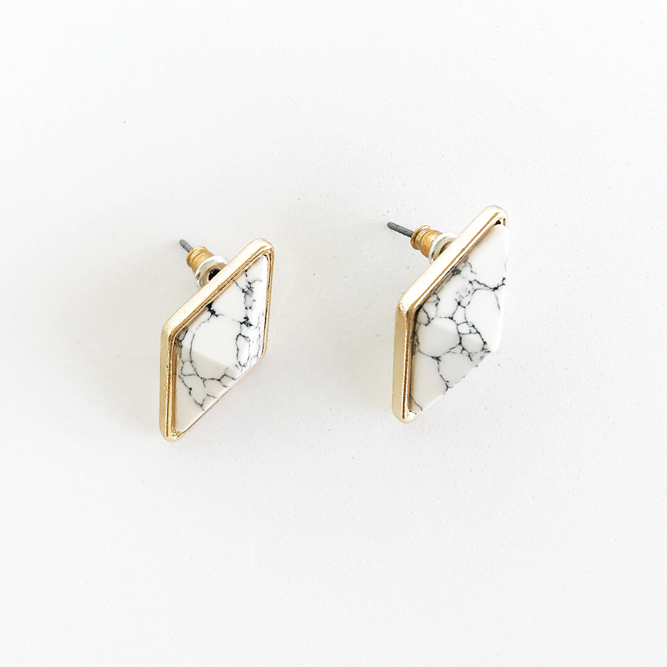 Marble Arrow Studs