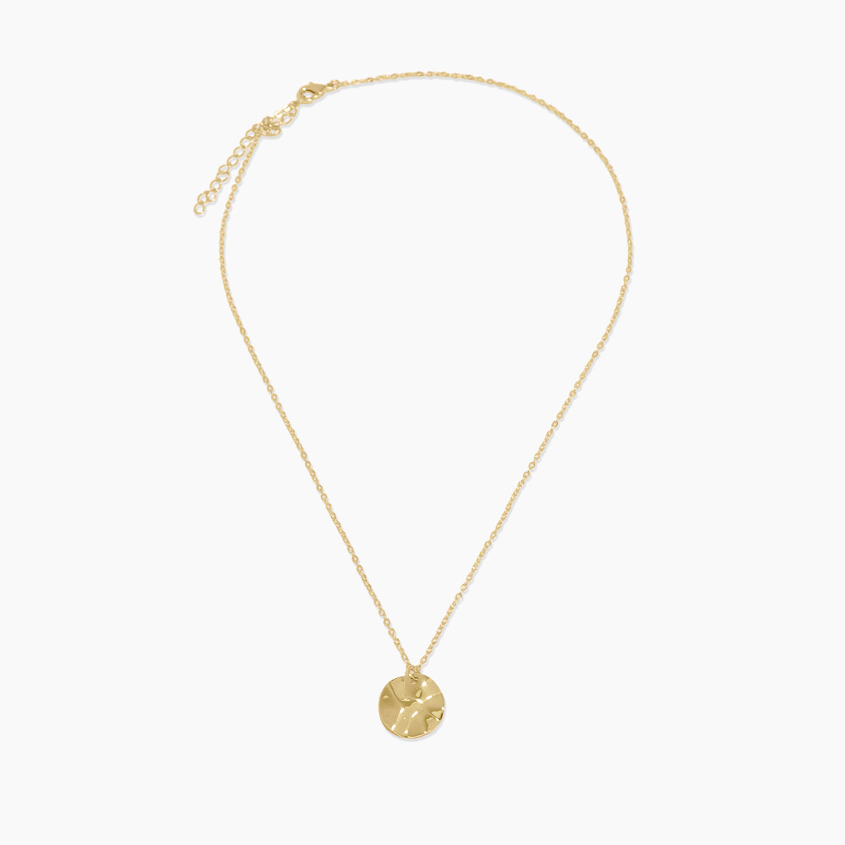Dainty Hammered Necklace