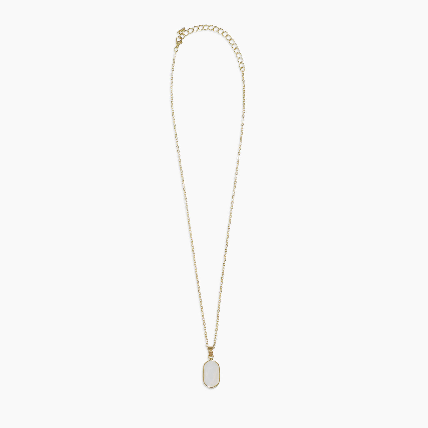 Alabaster Drop Necklace