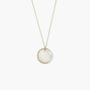 Alabaster Round Necklace