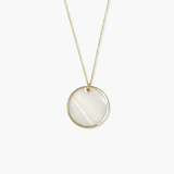 Alabaster Round Necklace