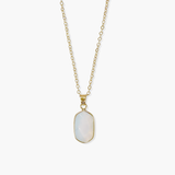 Alabaster Drop Necklace