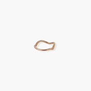 Bended Bar Midi Ring Stack