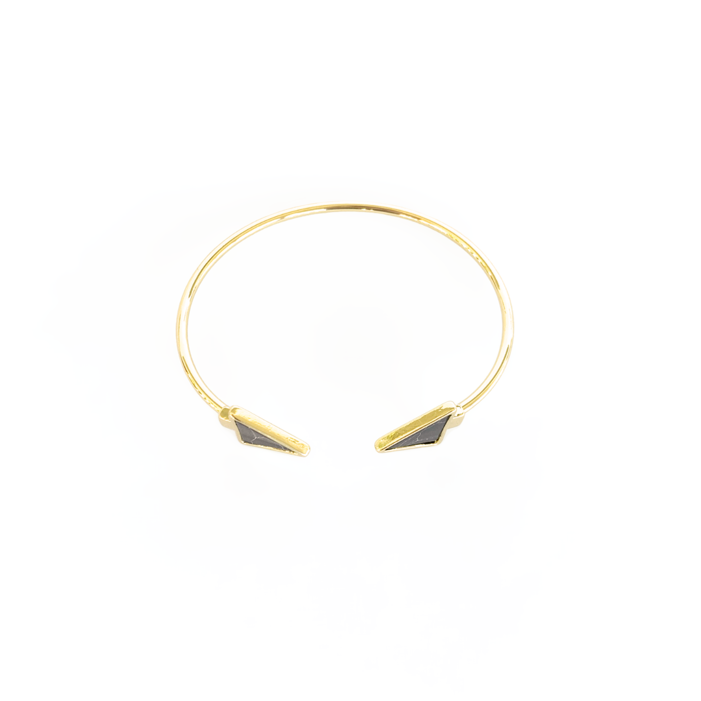 Black Marble Arrow Bracelet