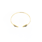 Black Marble Arrow Bracelet