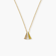 Blended Bar Necklace Gold