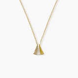 Blended Bar Necklace Gold