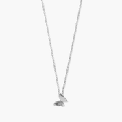 Silver Dainty Butterfly Necklace