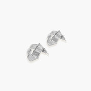 Silver In Knots Earrings