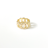 Gold Chain Breaker Ring