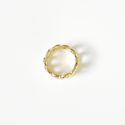 Gold Chain Breaker Ring