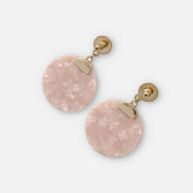 Rose Alabaster Earrings