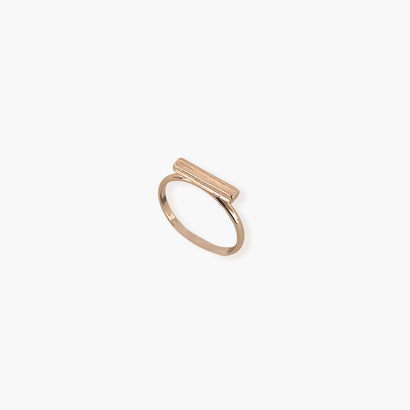 Dainty Bar Ring Stack