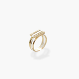 Dainty Bar Ring Stack