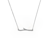 Silver Dainty Branch Necklace