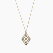 Diamond Stained Glass Necklace