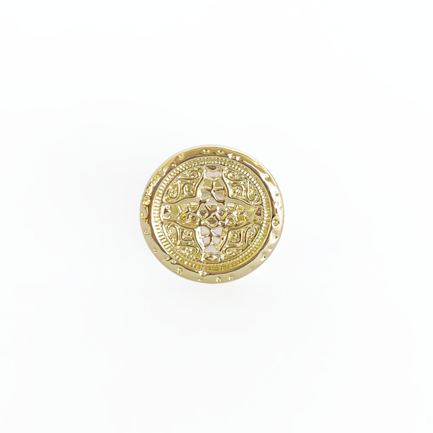 Rosette Medallion Ring