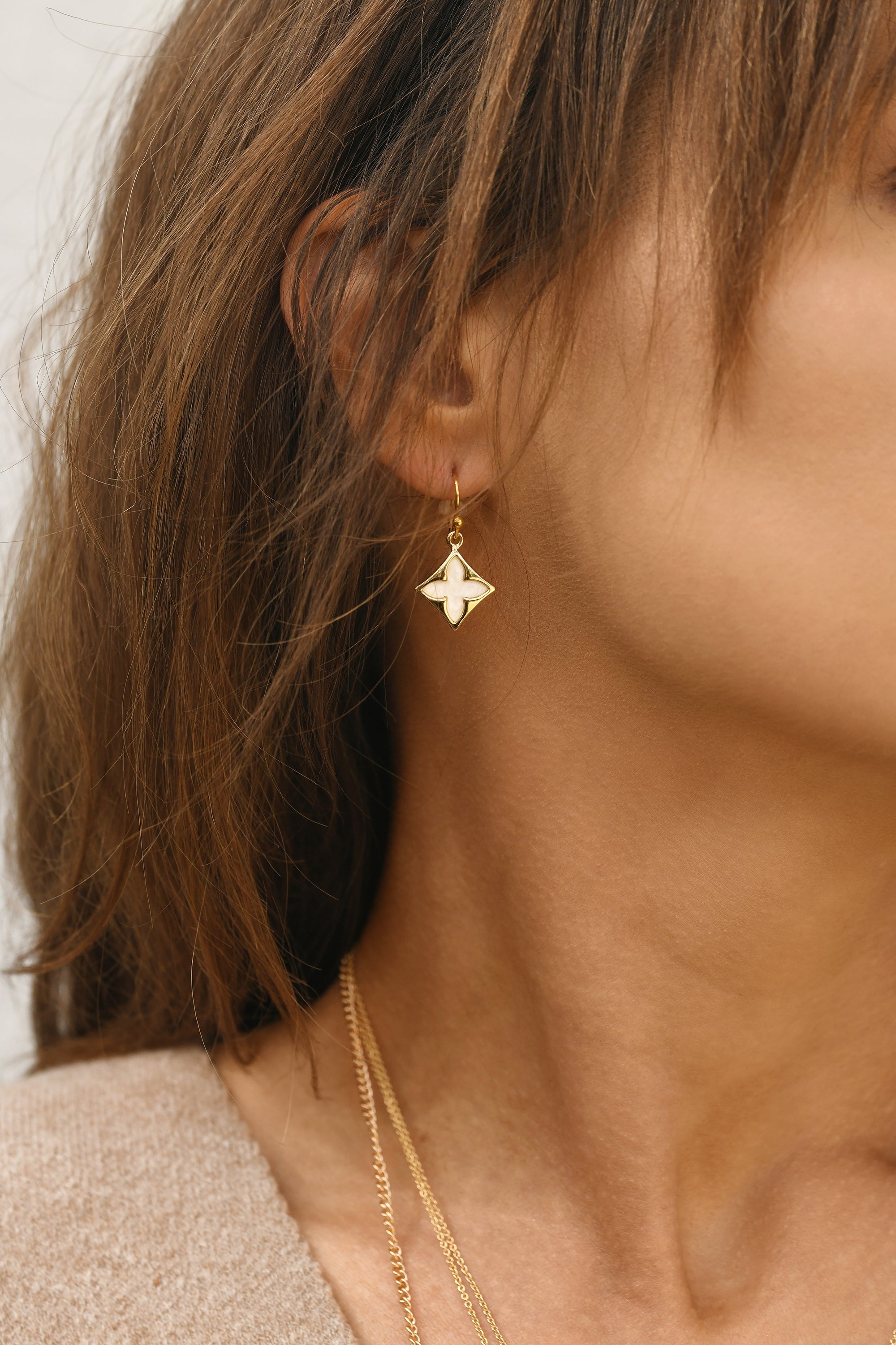 Alabaster Florette Earrings