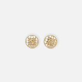 Mosaic Studs Gold