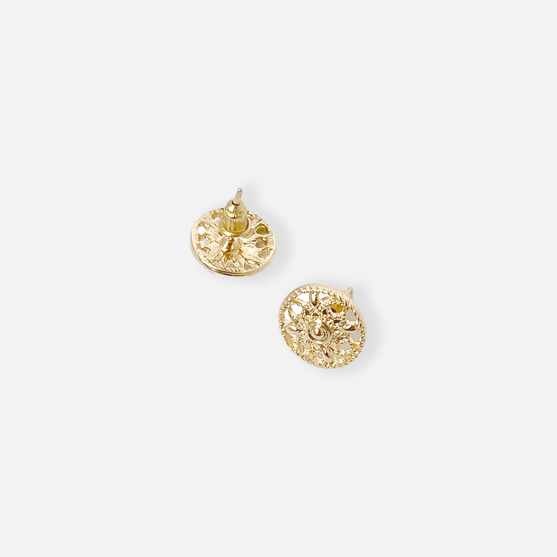 Mosaic Studs Gold