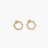 Hexagon Earrings