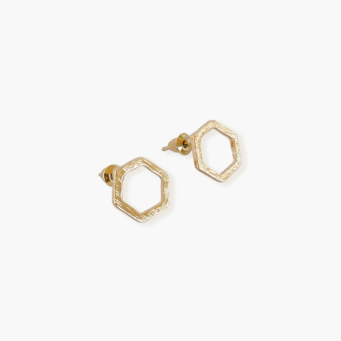 Hexagon Earrings