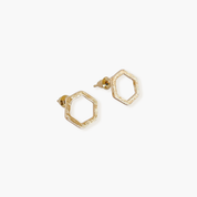 Hexagon Earrings