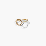 Hexagon Ring Duo