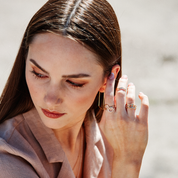 Hexagon Ring Duo