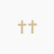 Dainty Cross Studs