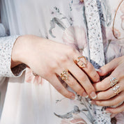Rose Pillar Ring