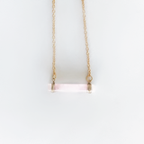 Rose Bar Necklace